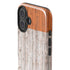 Ireland Flag Dark Wood iPhone 17 Impact Case